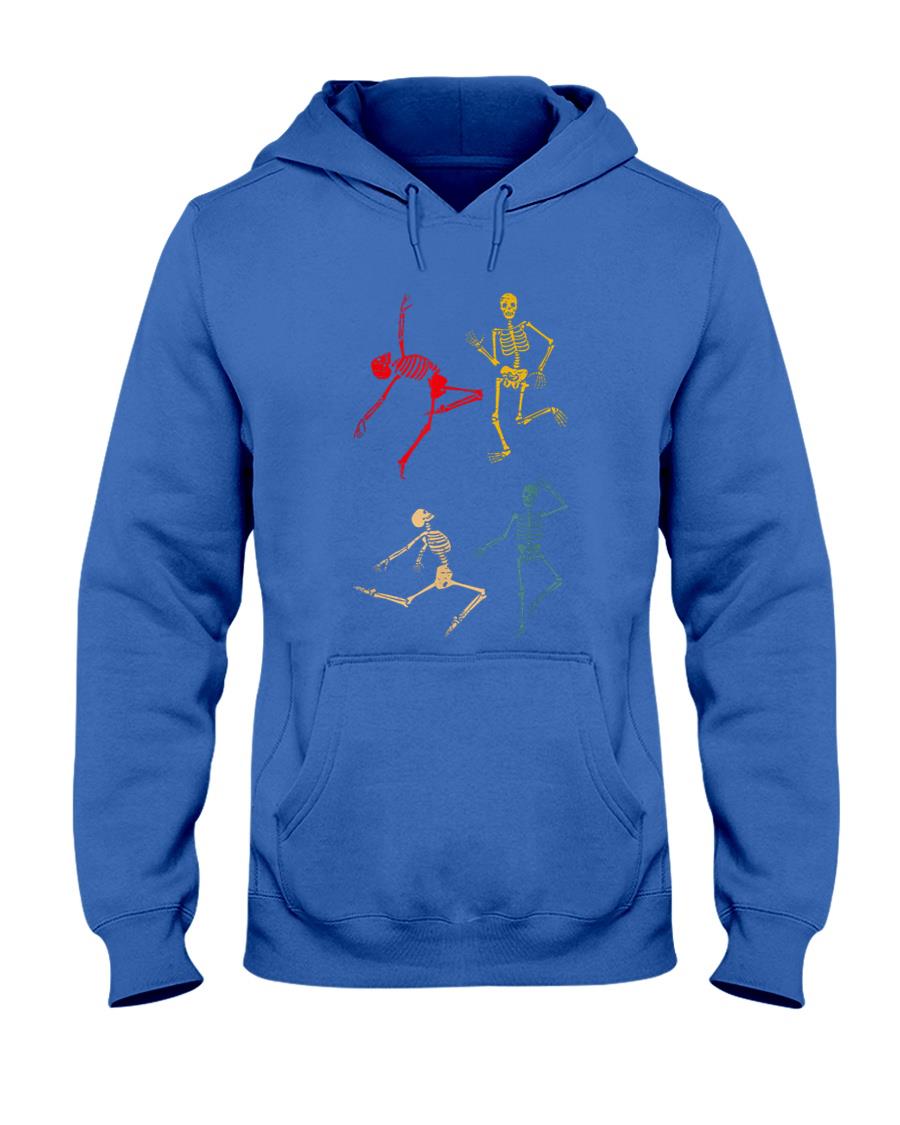 Dancing Dance Skeleton Halloween Day Spooky Trick Or Treat T-Shirt