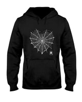 Halloween Party Spooky Spider Web Heart Tee Trick or Treat T-Shirt