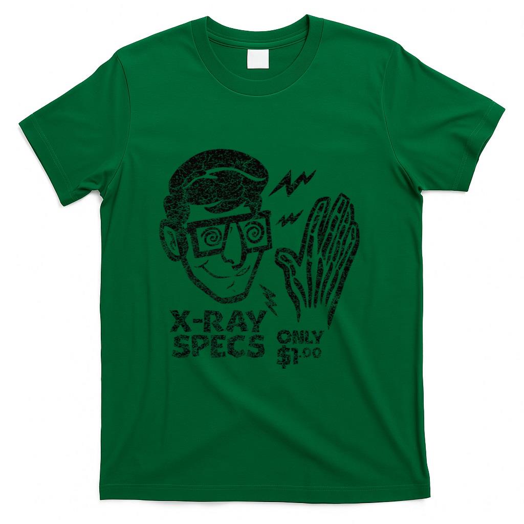 Retro Nostalgia - Retro X-Ray Specs Funny Nostalgia Vintage Comic Design Premium T-Shirt