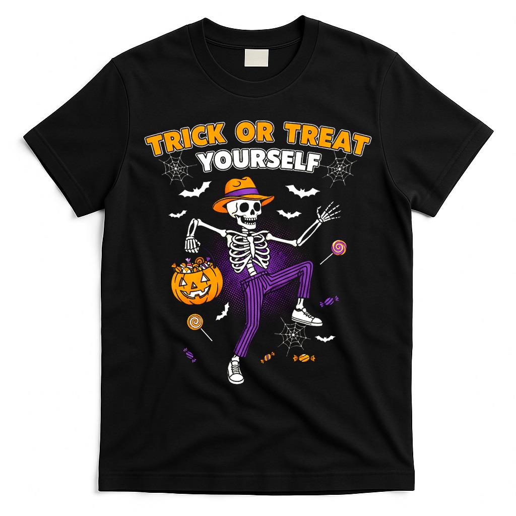 Spooky Season Skeleton Trick or Treat Essential T-Shirt