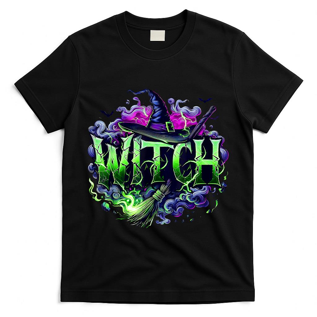 Witch Witches Witchy Spooy Season Trick Or Treat Halloween T-Shirt
