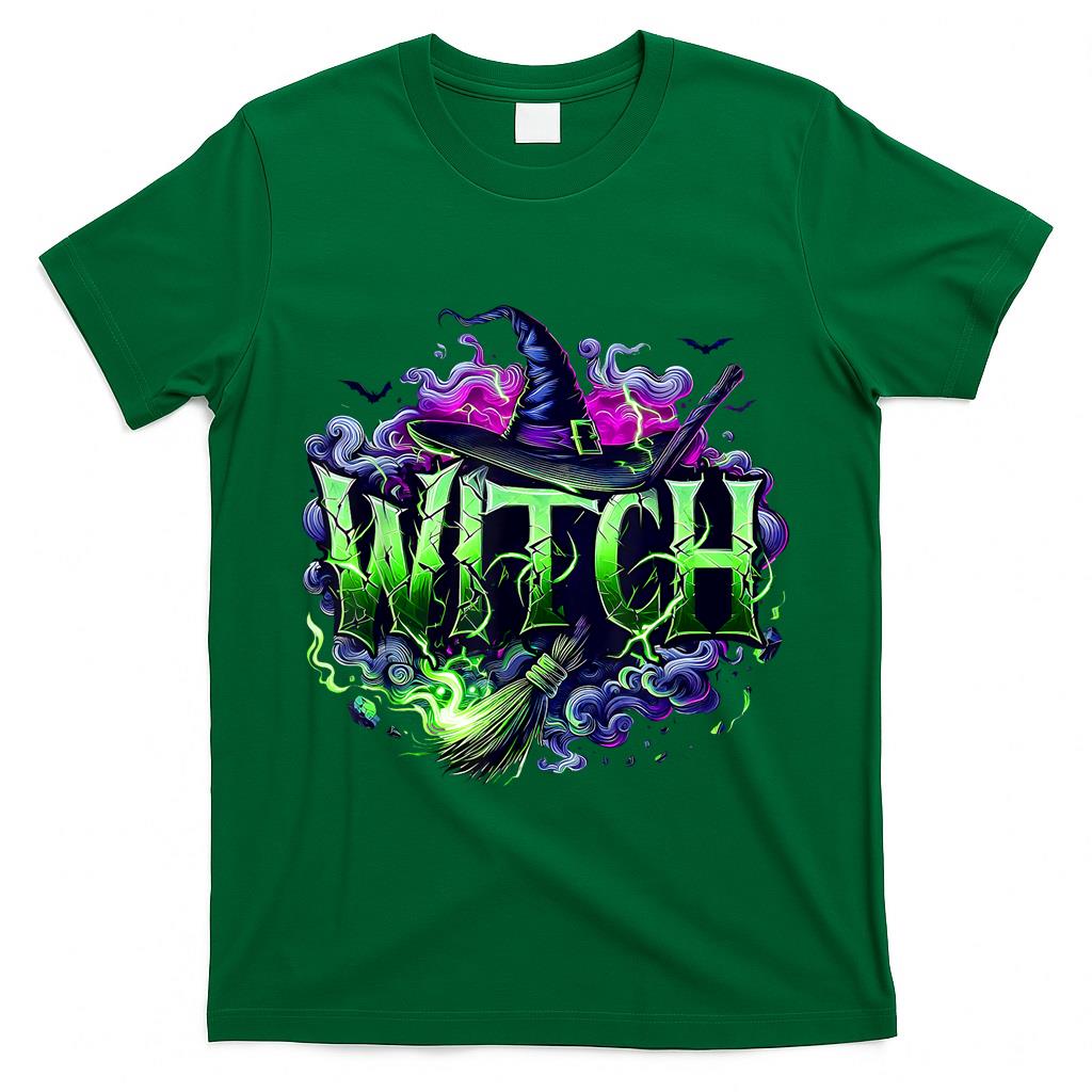 Witch Witches Witchy Spooy Season Trick Or Treat Halloween T-Shirt