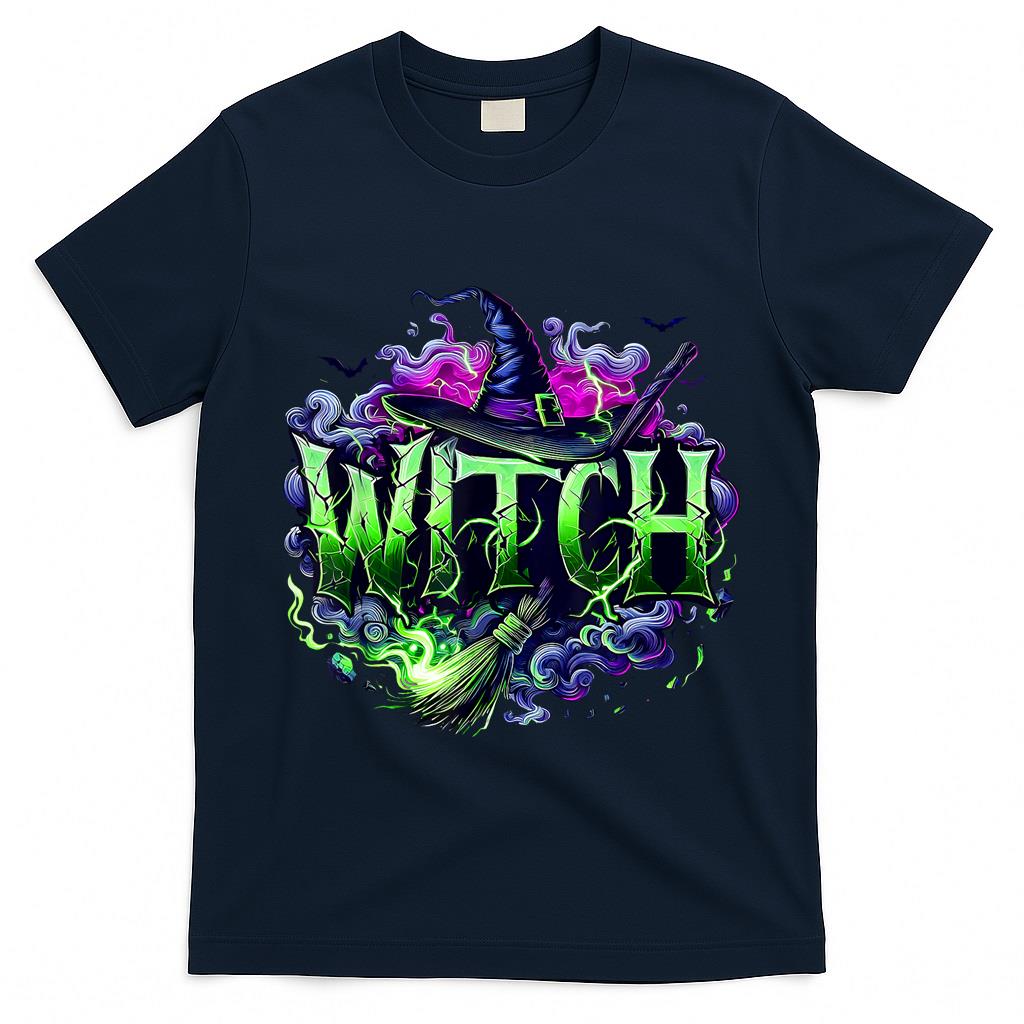 Witch Witches Witchy Spooy Season Trick Or Treat Halloween T-Shirt