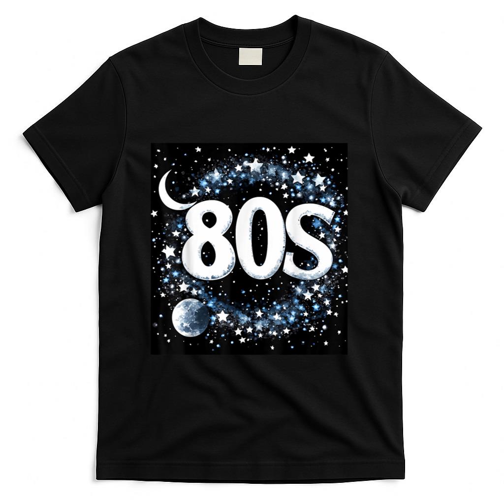 Retro Nostalgia - Retro 80s Galaxy Style – Cosmic Nostalgia T-Shirt