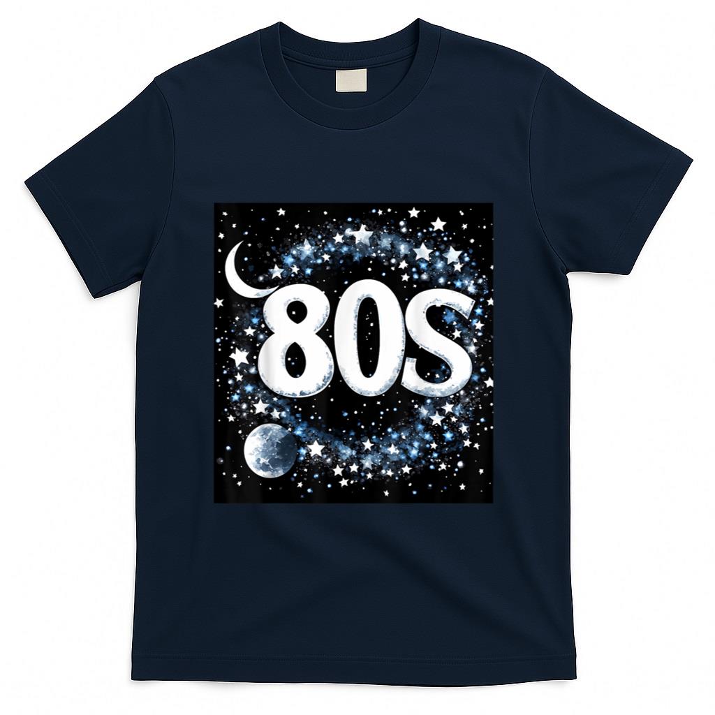 Retro Nostalgia - Retro 80s Galaxy Style – Cosmic Nostalgia T-Shirt