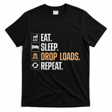 Truck Driver Art Dad Trucking Mechanic Trucker T-Shirt