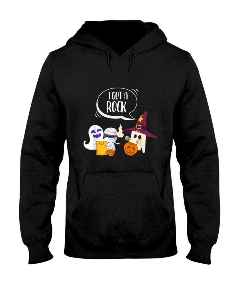 I Got A Rock Funny Trick Or Treat Halloween Squad T-Shirt