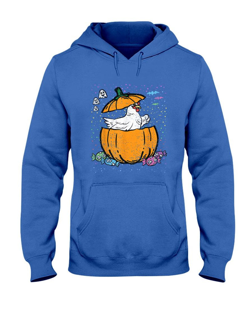 Chicken Pumpkin Halloween Costume Farm Animal Trick Or Treat T-Shirt