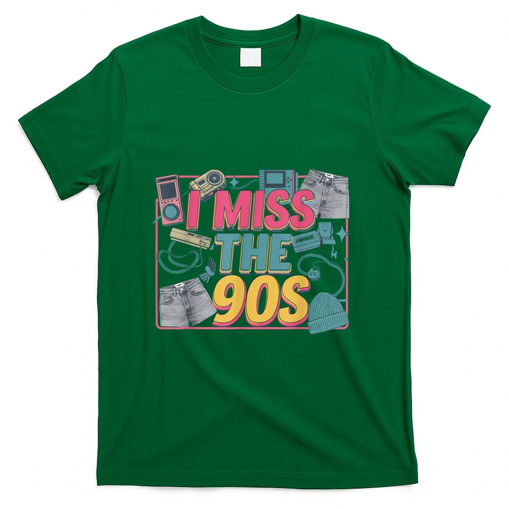 Retro Nostalgia - I Miss The 90s Retro Nostalgia T-Shirt