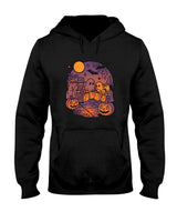 Spooky Trick-or-Treat Halloween Sticker – Pumpkins & Bats Classic T-Shirt