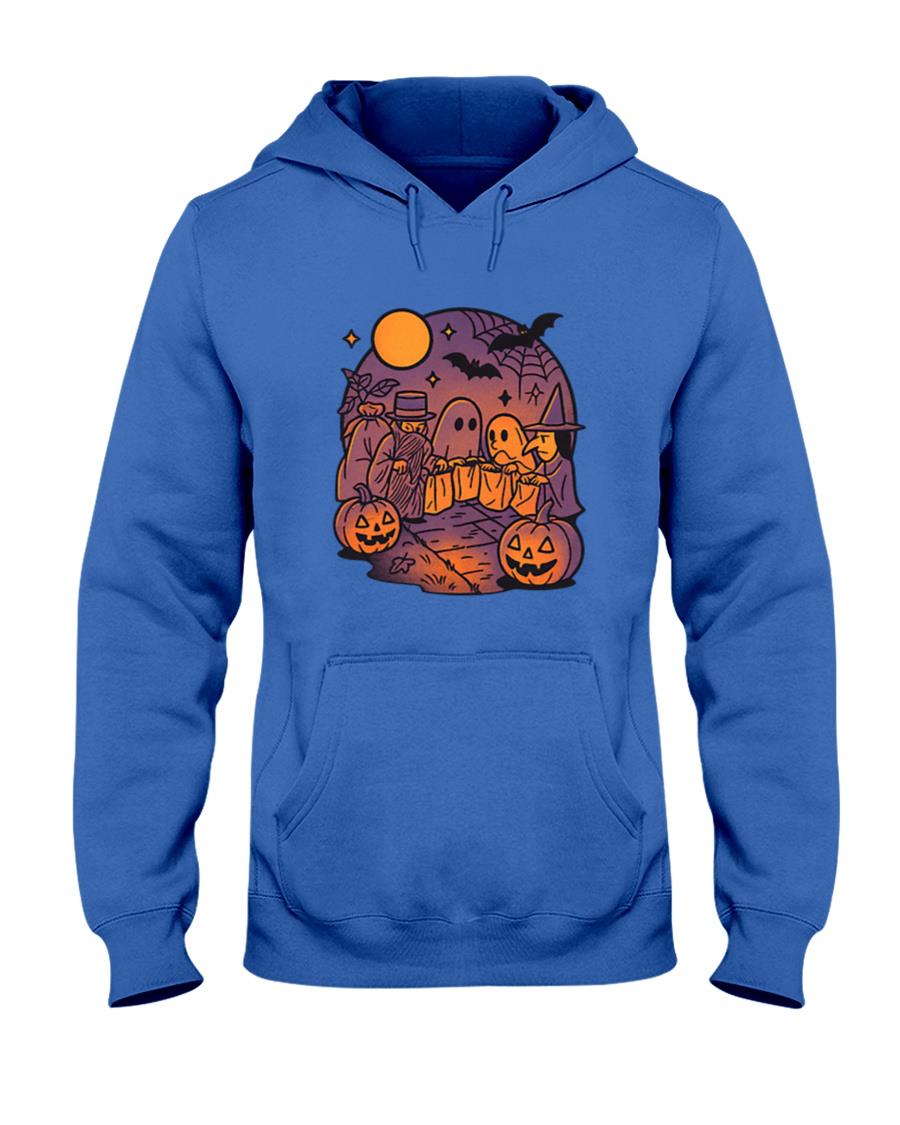 Spooky Trick-or-Treat Halloween Sticker – Pumpkins & Bats Classic T-Shirt