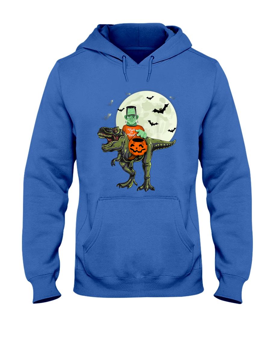 Trex and Frankie Trick or Treat Joy Ride Halloween T-Shirt