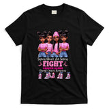 Sisters Dont Let Sisters Fight Breast Cancer Alone Girls T-Shirt