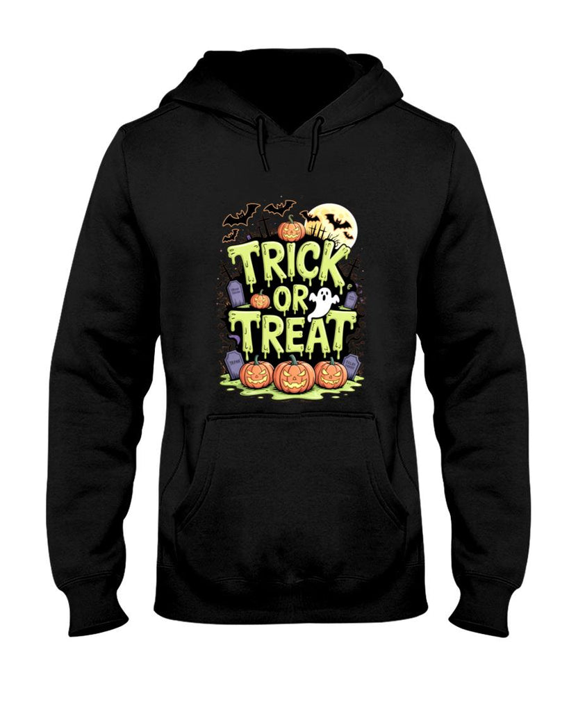 Trick or Treat Graveyard Oversized T-Shirt