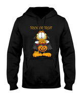 Garfield Halloween Trick Or Treat Pumpkin T-Shirt