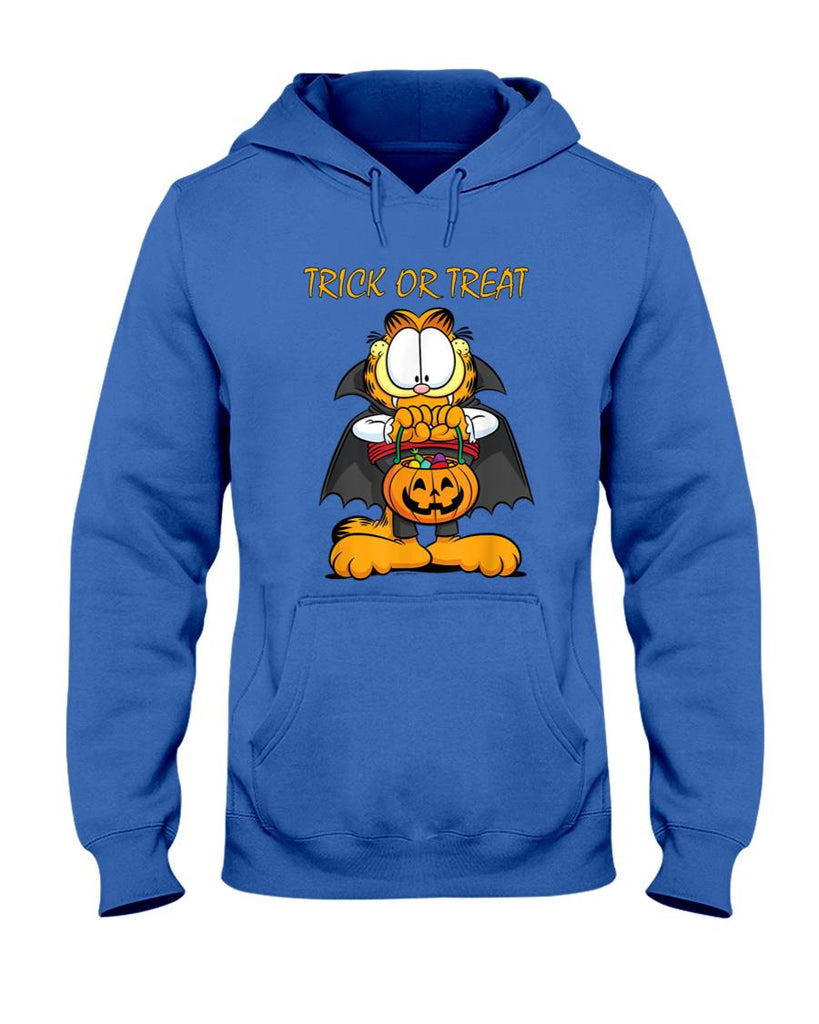 Garfield Halloween Trick Or Treat Pumpkin T-Shirt