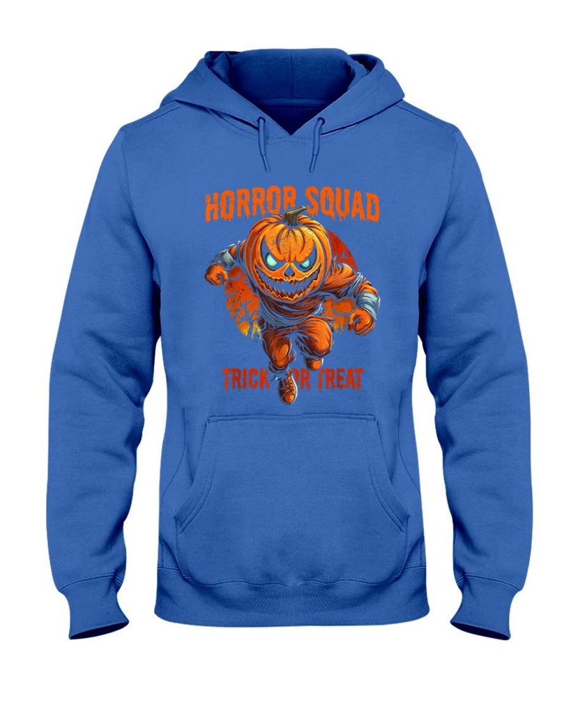 Horror Squad Halloween Pumpkin Monster Trick or Treat T-Shirt