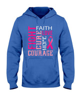 Breast cancer awareness tee for women Faith T-Shirt