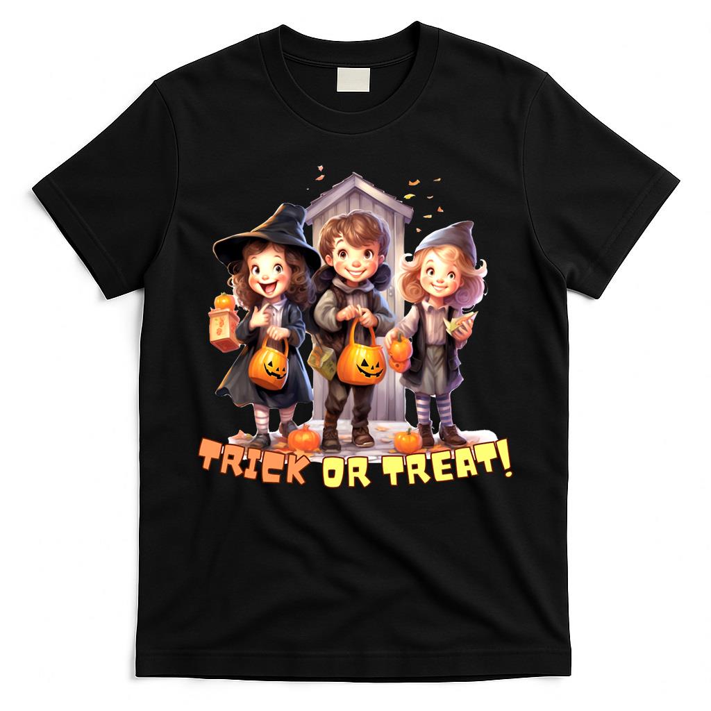 Happy Children Trick or Treat Oversized T-Shirt