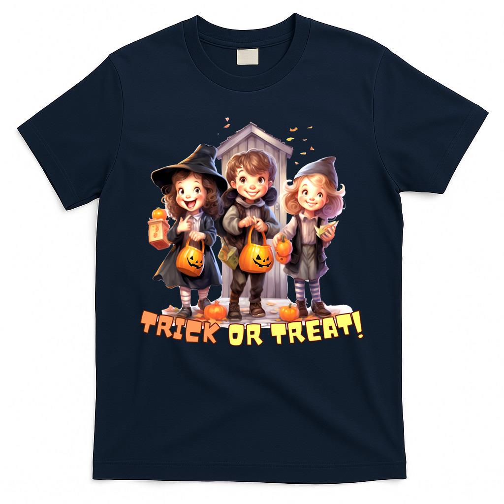Happy Children Trick or Treat Oversized T-Shirt