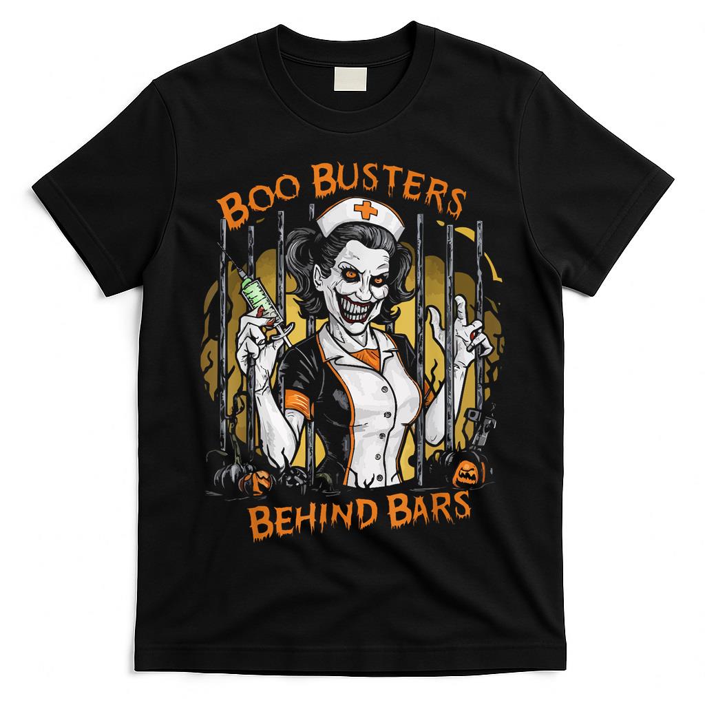 Correctional Nurse Halloween Spooky Nursing Trick Or Treat  Style 1 T-Shirt