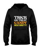 Halloween Trick Treat Candy Security Costume Men Women Kids T-Shirt