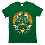 Halloween Witch Lover Spooky Witchy Broom Trick Or Treat T-Shirt