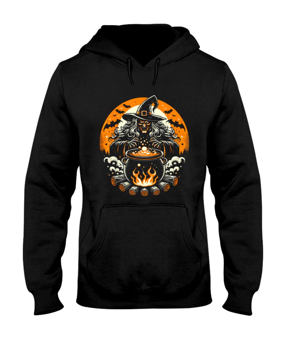 Halloween Witch Lover Spooky Witchy Broom Trick Or Treat T-Shirt