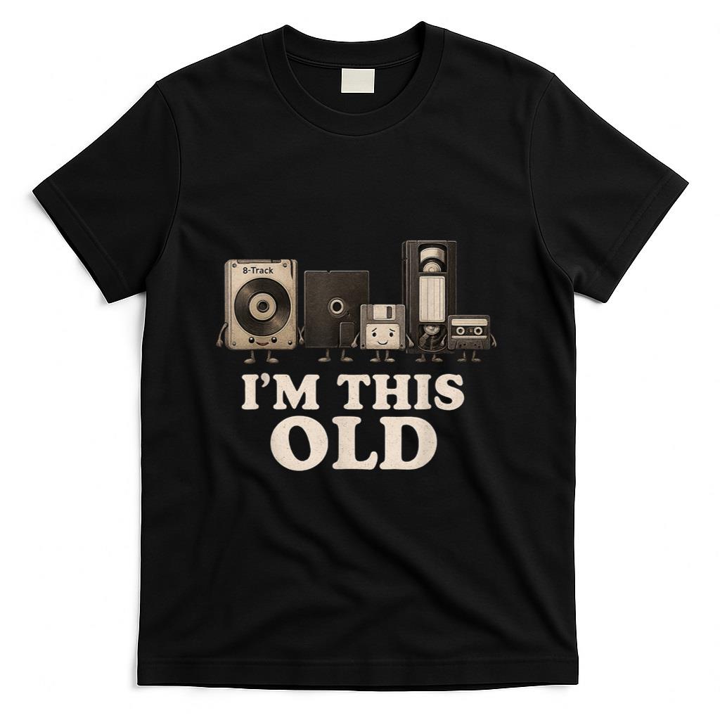 Retro Nostalgia - I’m This Old Funny Retro Tech Nostalgia for 70s 80s T-Shirt