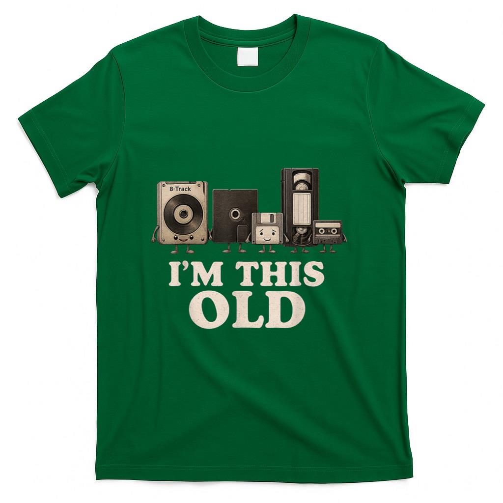 Retro Nostalgia - I’m This Old Funny Retro Tech Nostalgia for 70s 80s T-Shirt