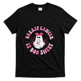 Breast Cancer Is Boo Sheet Boo Ghost Happy Halloween T-Shirt