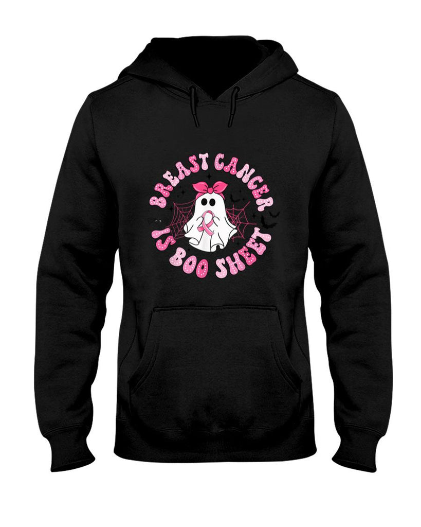 Breast Cancer Is Boo Sheet Boo Ghost Happy Halloween T-Shirt