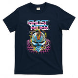 Retro Nostalgia - Marvel Ghost Rider Super 80s Retro Neon Grid Graphic T-Shirt T-Shirt