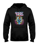 Retro Nostalgia - Marvel Ghost Rider Super 80s Retro Neon Grid Graphic T-Shirt T-Shirt