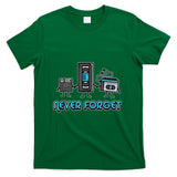 Retro Nostalgia - Never Forget - Funny 80's 90's Nostalgia Cassette Retro T-Shirt