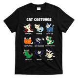 Cat Happy Halloween Costumes Funny Kitten Trick or Treat  for Men Women Kids T-Shirt