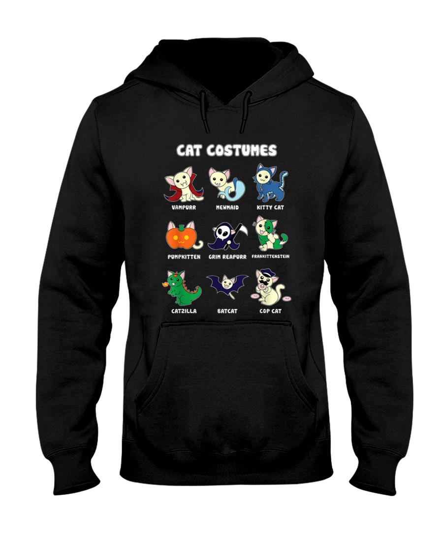Cat Happy Halloween Costumes Funny Kitten Trick or Treat  for Men Women Kids T-Shirt
