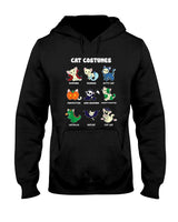 Cat Happy Halloween Costumes Funny Kitten Trick or Treat  for Men Women Kids T-Shirt