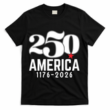 250 America 1776-2026 T-Shirt - Black