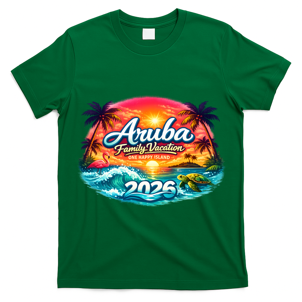 2026 Aruba Family Vacation T-Shirt