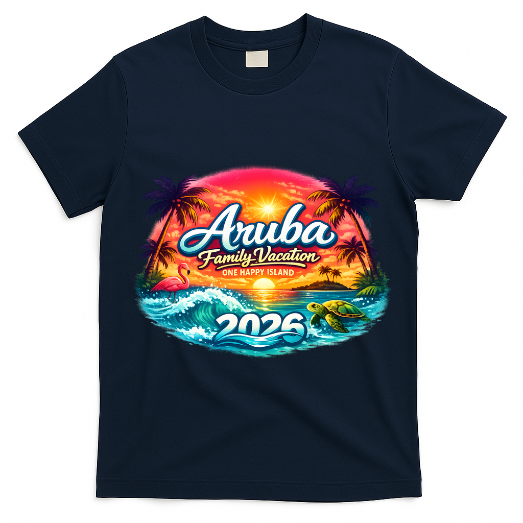 2026 Aruba Family Vacation T-Shirt