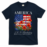 250th Anniversary USA 4th Of July America 250 Years T-Shirt - Navy