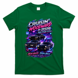 2026 Cruisin’ Woodward - 1980s Neon Nights Decade Edition T-Shirt - Irish Green