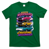 2026 Cruising Woodward Muscle Legends M1 T-Shirt - Irish Green