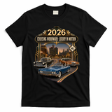 2026 Cruising Woodward Ave M1 Luxury In Motion Car Event T-Shirt - Black