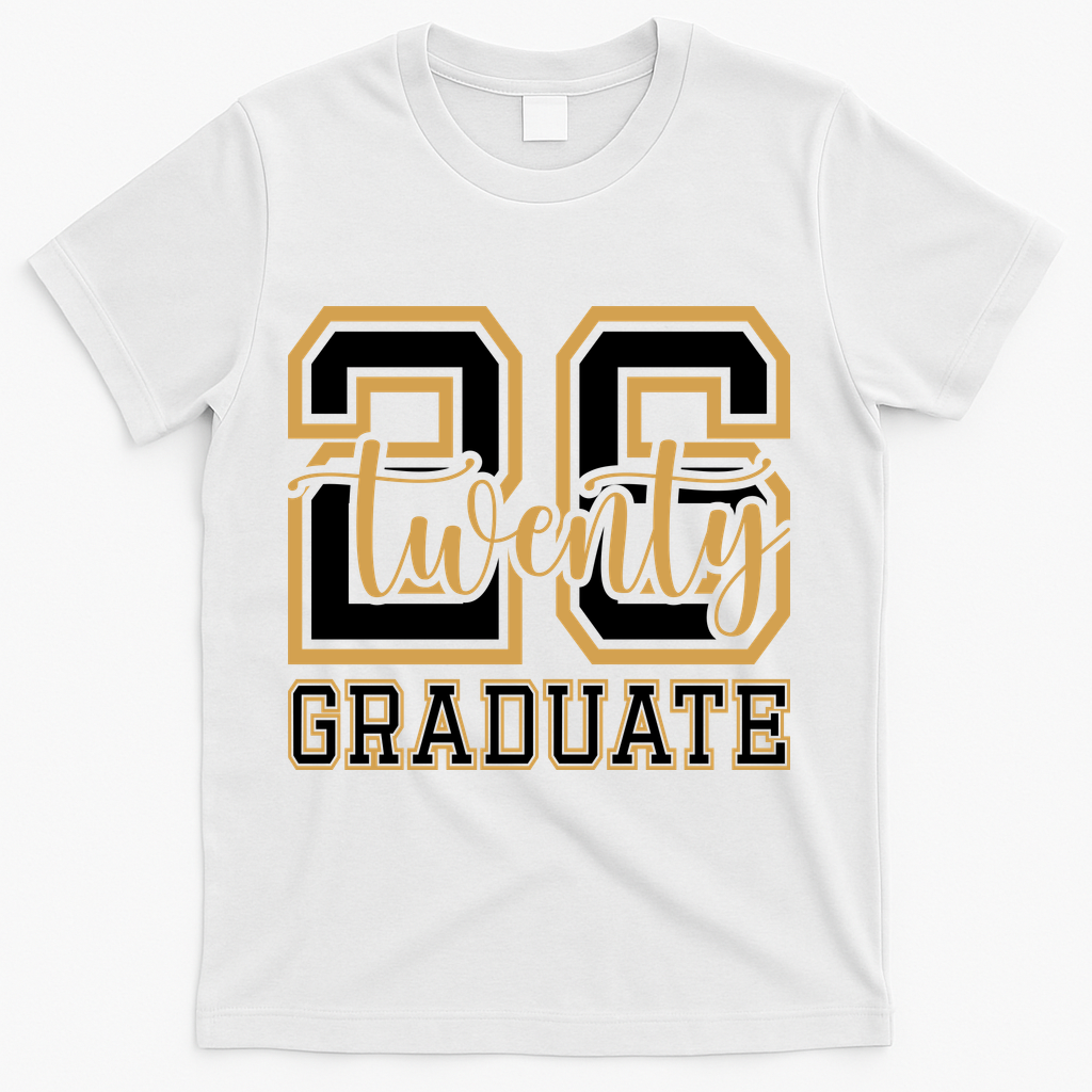 2026 Graduation Graduation T-Shirt - White
