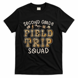 2nd Grade History Museum Field Trip Squad Teacher Student T-Shirt - Black