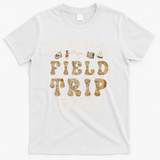 2nd Grade History Museum Field Trip Squad Teacher Student T-Shirt - White