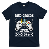 2nd Grade Level Complete Last Day Of School Graduation T-Shirt - Navy