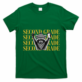 2nd Second Grade Raccoon Back To School T-Shirt - Irish Green
